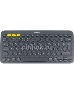 Клавиатура Multi Device K380 беспроводная темно серый Logitech