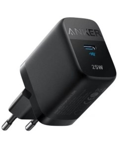 Сетевое зарядное устройство 312 Charger A2642 25W USB Type C черное Anker