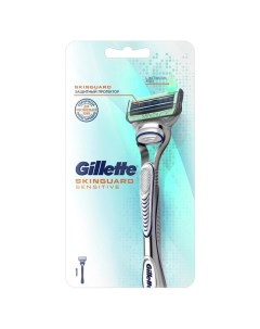 Станок для бритья SkinGuard Sensitive для мужчин 1 сменная кассета Gillette