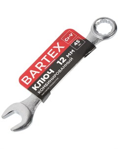 Ключ комбинированный 12 мм CrV сталь Эко Bartex