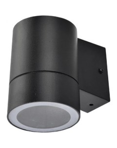 Светильник накладной светодиодный LED 8003A GX53 на 1 лампочку IP65 11 4х9х14 см черный матовый FB53 Ecola