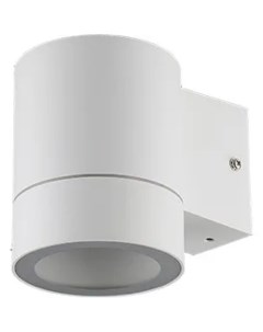 Светильник накладной светодиодный LED 8003A GX53 на 1 лампочку IP65 11 4х9х14 см белая матовая FW53C Ecola