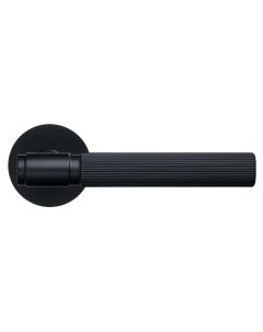 Ручка дверная ESTETA 53150 15 632 комплект ручек матовый черный сталь Аллюр