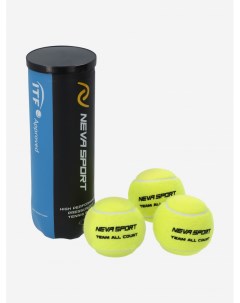 Мяч для большого тенниса Team All Court Зеленый Neva sport