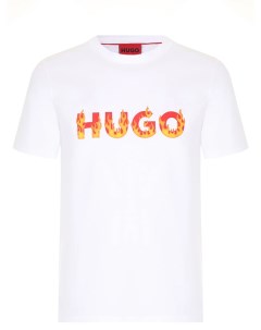 Футболка хлопковая Hugo