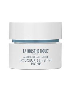 Успокаивающий интенсивный крем для очень сухой чувствительной кожи Douceur Sensitive Riche 56104 200 La biosthetique (франция лицо)
