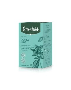 Чай Double Mint 20x1 8 г Greenfield