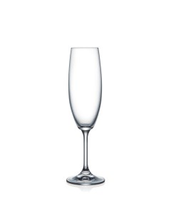 Набор бокалов для шампанского лара 220 мл 6 шт Crystalex