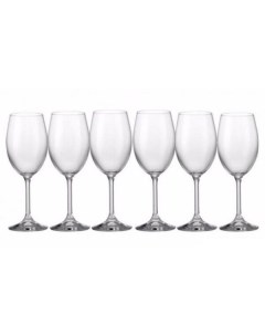 Набор бокалов для вина лара 450 мл 6 шт Crystalex