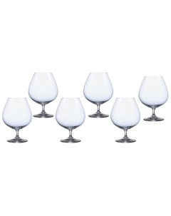 Набор бокалов для коньяка виола 600 мл 6 шт Crystalex