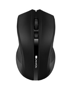 Мышь MW 5 2 4GHz wireless Optical Mouse with 4 buttons DPI 800 1200 1600 Black 122 69 40mm 0 067kg C Canyon