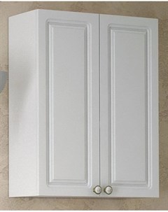 Шкаф двустворчатый подвесной 55x70 см белый глянец Классика SD 00000326 Corozo