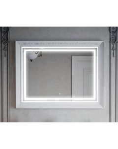 Зеркало 105x80 см белый глянец Классика SD 00000862 Corozo