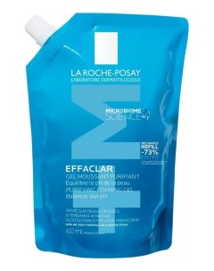 Очищающий гель для лица Effaclar Cleansing Gel Гель 400мл сменный блок La roche-posay