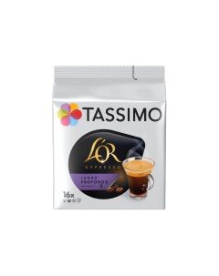 Капсулы для кофемашин L OR Lungo Profundo Tassimo