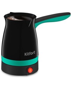 Кофеварка КТ 7183 2 черный зеленый Kitfort