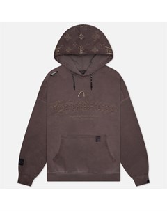 Мужская толстовка kuro Garment Pigment Dyed Hoodie With Embroidered Monogram Evisu