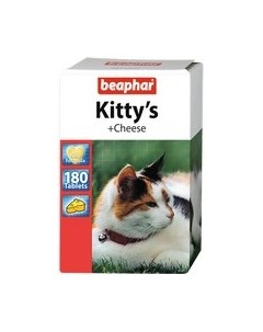 Кормовая добавка Беафар для кошек Витаминизированное лакомство с Cыром сердечки Beaphar