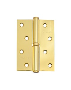 Петля для деревянных дверей 100х75х2 5 мм правая 5 B G R 30707 с подшипником золото Аверс