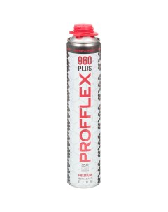 Пена монтажная Premium 960 Plus профессиональная 65 л 850 мл 960 г всесезонная Profflex