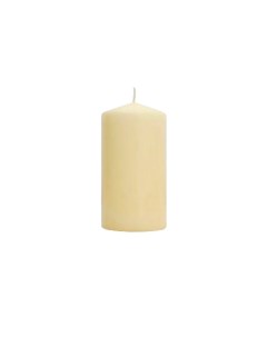 Свеча декоративная 10х5 см колонна Бежевая Bartek candles