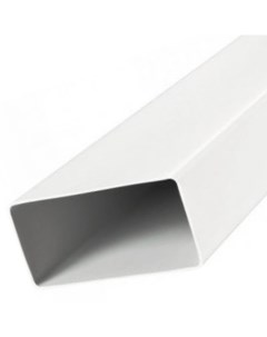 Воздуховод вентиляционый пластик диаметр 110 мм плоский 55 мм 2 м В511ВП2 PLUS Виенто