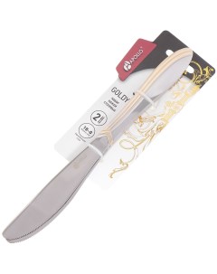 Нож нержавеющая сталь 2 предмета столовый Goldy GLD 33 Apollo