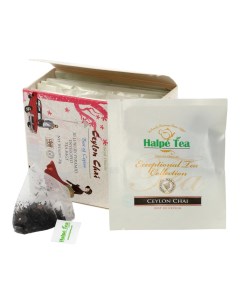 Чай черный Ceylon Chai со специями в пирамидках 2 г х 20 шт Halpe tea