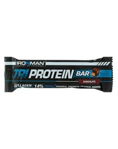 Протеиновые батончики TRI Protein bar шоколадный 30 шт по 50 г Ironman