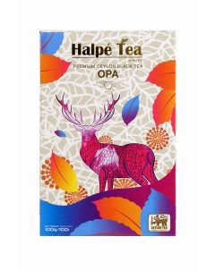 Чай черный листовой Halpe Opa крупнолистовой байховый 100 г Halpe tea