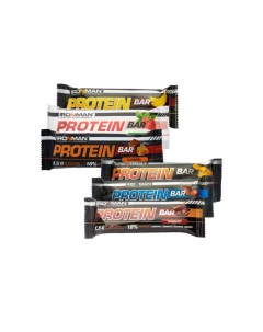 Протеиновый батончик Protein bar с Коллагеном Ассорти 30х50г Ironman