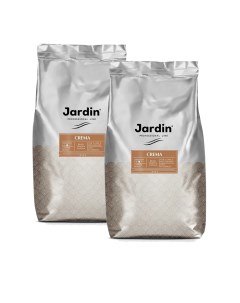 Кофе в зернах Crema 1 кг х 2 шт Jardin