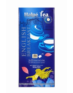 Чай черный Halpe English Breakfast крупнолистовой байховый 25 пакетиков Halpe tea
