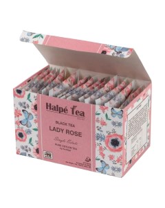 Чай черный Enveloped Lady Rose в пирамидках 2 г х 20 шт Halpe tea