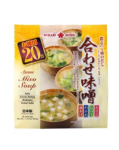 Мисо суп ассорти 20 порций 331 г Hikari miso