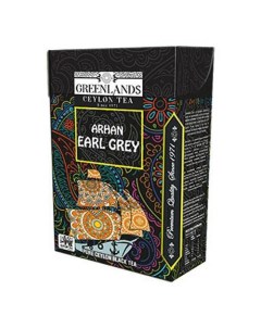 Чай черный Greenlands Arhan Earl Grey в пакетиках 2 г х 20 шт Halpe tea
