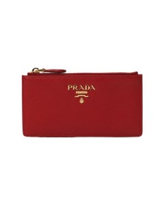 Кожаный футляр для кредитных карт Prada