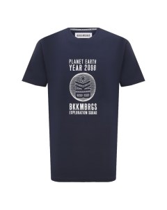 Хлопковая футболка Dirk bikkembergs