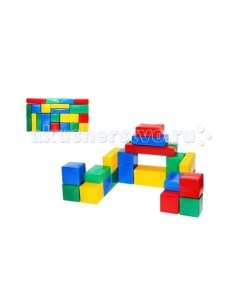 Развивающая игрушка Строительный набор Блокус 21 элемент Свсд