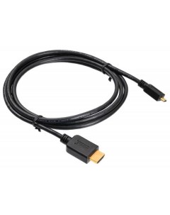 Кабель интерфейсный HDMI micro HDMI 19M 19M v 1 4 microHDMI HDMI 1 8 1 8м черный 817227 Buro