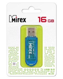Накопитель USB 3 0 16GB ELF 13600 FM3BEF16 cиний Mirex