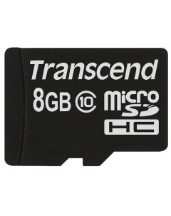 Промышленная карта памяти MicroSDHC 8Gb TS8GUSDC10M MicroSDHC Class 10 MLC Industrial Transcend