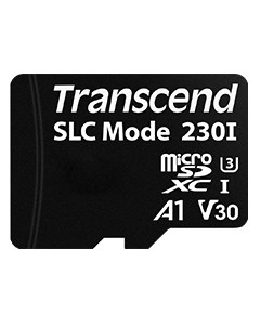 Промышленная карта памяти SDHC 2GB 230I 3D NAND TLC Transcend