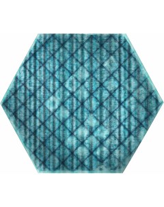 Керамогранит Tribu Blue Shiny Hexa 23 2х26 7 см Itt ceramic