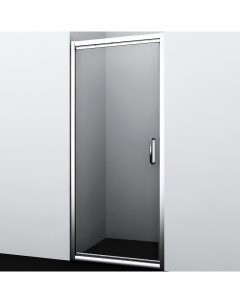 Душевая дверь Salm 27I12 1000х2000 прозрачное стекло профиль серебро Wasserkraft