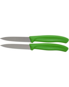 Набор кухонных ножей Swiss Classic салатовый 6 7636 L114B Victorinox