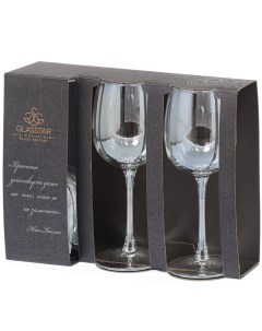 Бокал для вина 420 мл стекло 3 шт Радуга 3 Серебро RNS RN_8166_11 Glasstar