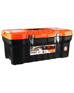 Ящик для инструментов 22 28х56х23 5 см пластик Expert черный оранжевый BR3932ЧРОР Blocker