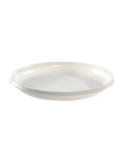 Тарелка одноразовая столовая 6 шт диаметр 205 мм без секций ЮНАБ2030 Юпласт