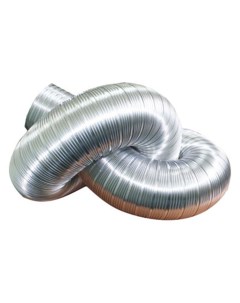 Воздуховод вентиляционый алюминий диаметр 80 мм гофрированный 3 м Event